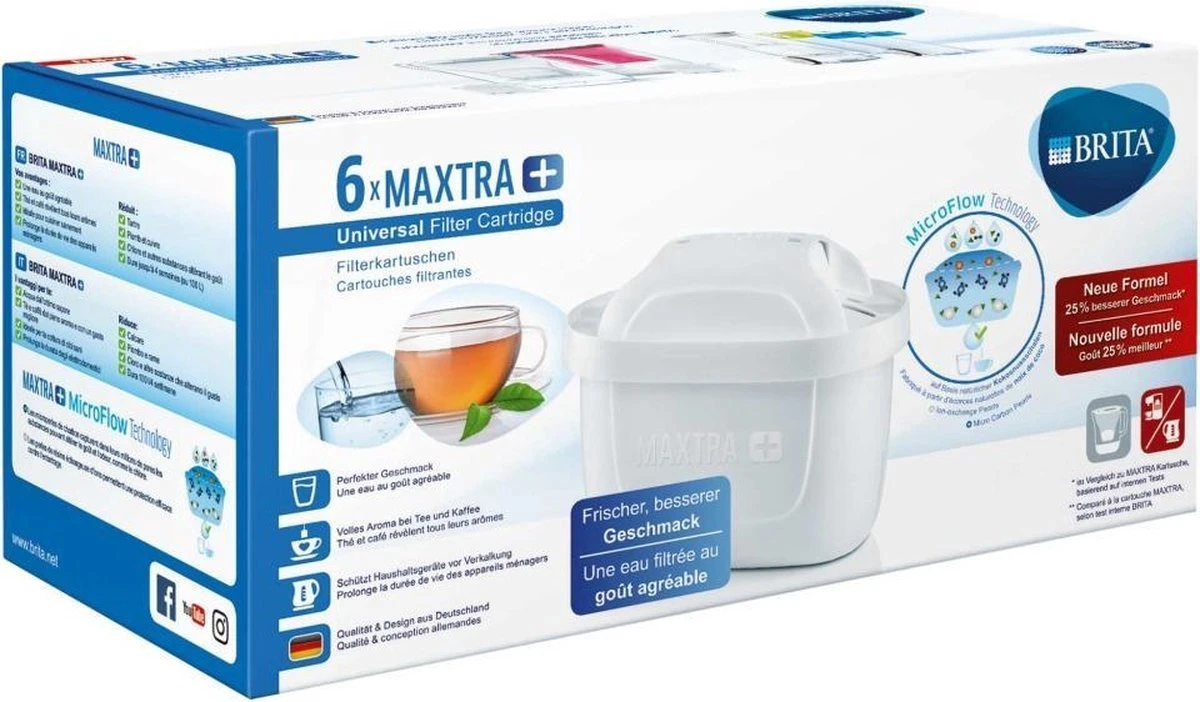 BRITA Maxtra Filterpatronen - 6 Stuks 1 BRITA Maxtra Filterpatronen - 6 Stuks