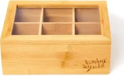 Bambuswald© Houten Theedoos Met 6 Vakken Gemaakt Van 100% Duurzame Bamboe 14 Bambuswald© Houten Theedoos Met 6 Vakken Gemaakt Van 100% Duurzame Bamboe -Thee Promotie Winkel 1200x740