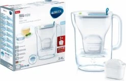 BRITA - Waterfilterkan Style Cool - Blauw - 2,4L + 3 MAXTRA+ Waterfilterpatronen -Thee Promotie Winkel 1200x769 1
