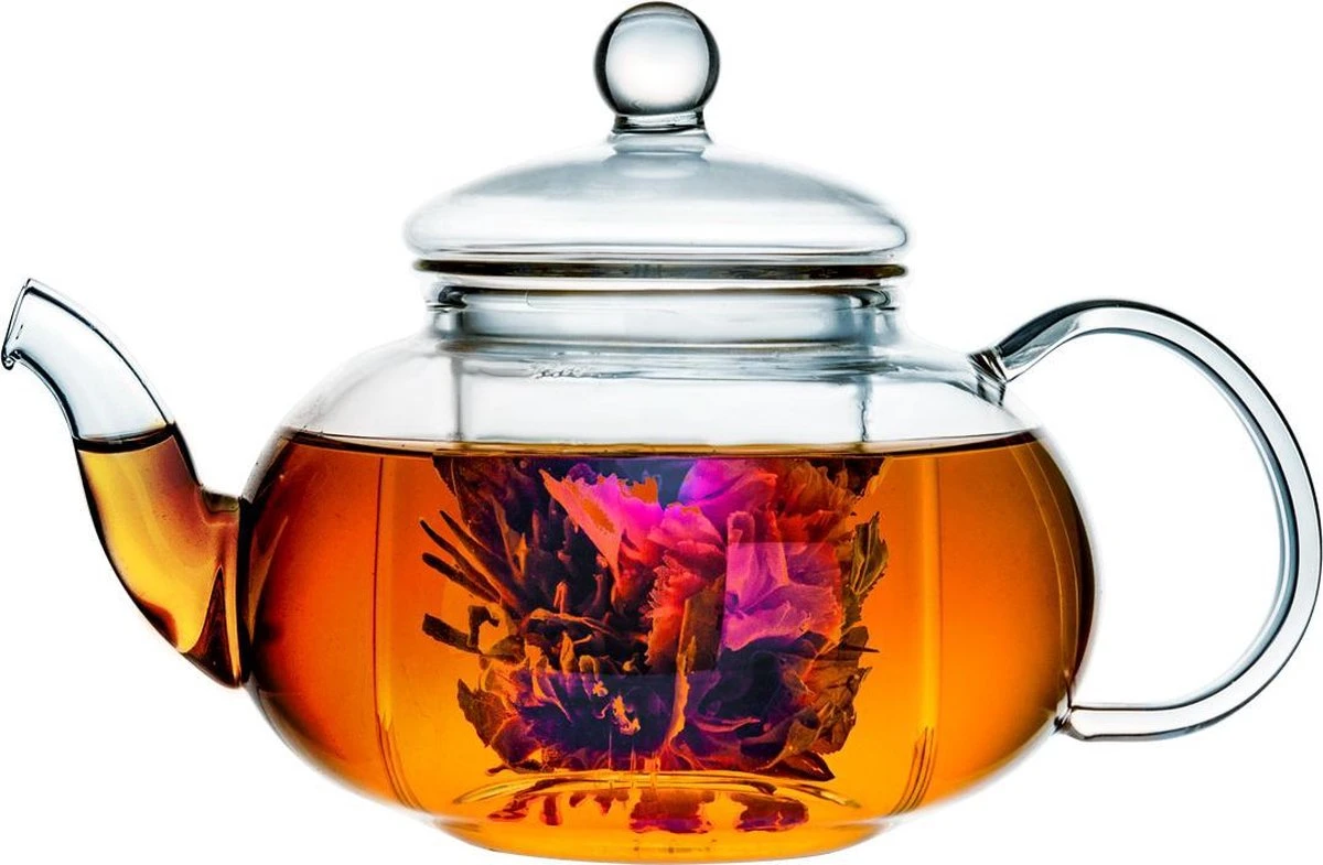 Bredemeijer - Theepot Verona 0,5L Enkelwandig Glas 1 Bredemeijer - Theepot Verona 0,5L Enkelwandig Glas
