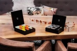 Bredemeijer - Theedoos + 4 Blikjes En Lepel Bamboe Zwart -Thee Promotie Winkel 1200x800 50