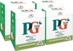 PG Tips | 100% Zwarte Thee | 4x 240 Zakjes | Extra Grote Verpakking 6 PG Tips | 100% Zwarte Thee | 4x 240 Zakjes | Extra Grote Verpakking -Thee Promotie Winkel 1200x837 1