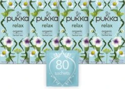 Pukka Relax Thee, Met Kamille, Venkel En Gember - 4 X 20 Zakjes - GB-BIO-05