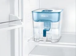 BRITA - Waterfilterkan - Flow Cool - Blauw - 8,2L + 12 Pack MAXTRA+ Waterfilterpatronen - Voordeelverpakking -Thee Promotie Winkel 1200x877 2