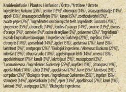 Lipton Turmeric & Ginger Kruidenthee, Met De Vurige, Verwarmende Smaak Van Gember En Kurkuma - 4 X 20 Zakjes - PL-EKO-03 -Thee Promotie Winkel 1200x883