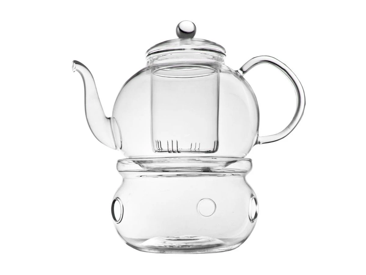 Bredemeijer - Theepot Verona 1,0L Enkelwandig Glas 2 Bredemeijer - Theepot Verona 1,0L Enkelwandig Glas - Afbeelding 2