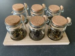 Theeplank Met 6 Potjes En Houten Lepel Voor Thee Theeplateau ( Vervanger Van Theedoos ) MeubelZwagerij -Thee Promotie Winkel 1200x900 28