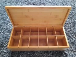 Theedoos Bamboe - Thee - 12 Vaks 11 Theedoos Bamboe - Thee - 12 Vaks -Thee Promotie Winkel 1200x900 31