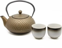 Bredemeijer - Theepot Fujian Goud 1.2L Met Filter -Thee Promotie Winkel 1200x933