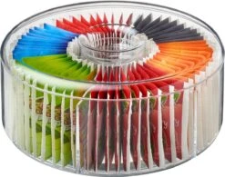 Mepal - Theedoos Rond - Transparant - 6 Vakken - Opbergdoos - Theekist 8 Mepal - Theedoos Rond - Transparant - 6 Vakken - Opbergdoos - Theekist -Thee Promotie Winkel 1200x948 2