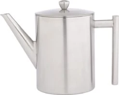 Bredemeijer - Theepot Minuet Cylindre 1,2L Mat Dubbelwandig -Thee Promotie Winkel 1200x954