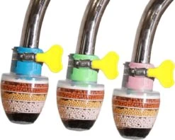 Waterfilter Voor Op De Kraan - 2 Stuks - Zuiver Water - Waterontkalker - Waterzuivering - Kraanfilter - Waterontharder - Blauw -Thee Promotie Winkel 1200x962