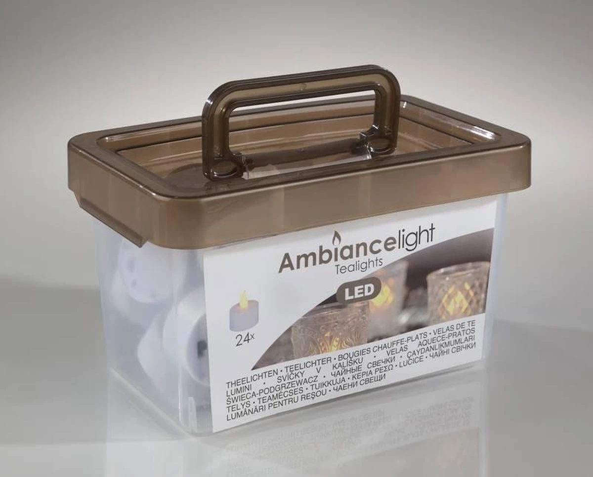Merkloos Box Met 24 LED-Theelichtjes 5 Merkloos Box Met 24 LED-Theelichtjes - Afbeelding 5