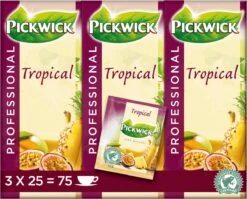 Thee Pickwick Tropical 25x1.5gr Met Envelop - 3 Stuks - 3 Stuks -Thee Promotie Winkel 1200x966 4