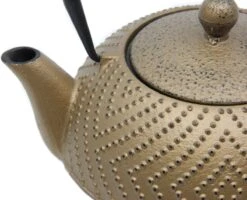 Bredemeijer - Theepot Fujian Goud 1.2L Met Filter -Thee Promotie Winkel 1200x973