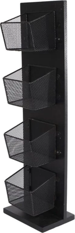 Gifts Amsterdam Theerek Mandy 1x4 12x8x42 Cm Hout En Metaal Zwart -Thee Promotie Winkel 390x1200