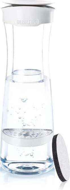 BRITA - Fill&Serve Waterfilterkaraf - 1,3L - Wit Grafiet - Inclusief 1 MicroDisc Waterfilter -Thee Promotie Winkel 446x1200