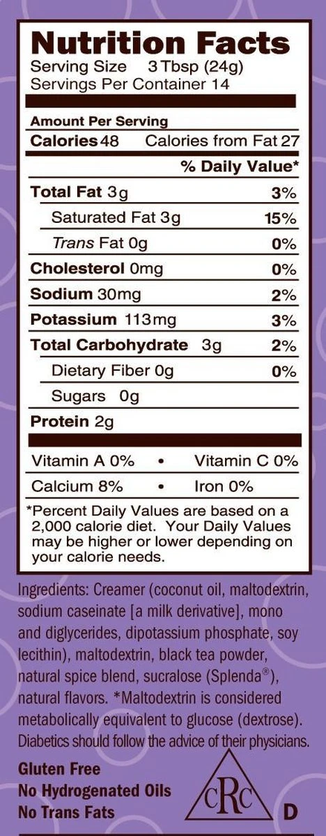 David Rio Chai Tea Latte Orca Spice Chai (suikervrij) 2 David Rio Chai Tea Latte Orca Spice Chai (suikervrij) - Afbeelding 2