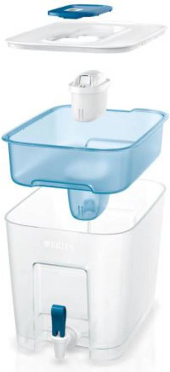 BRITA - Waterfilterkan Flow Cool - Blauw - 8,2L 12 BRITA - Waterfilterkan Flow Cool - Blauw - 8,2L - Afbeelding 12