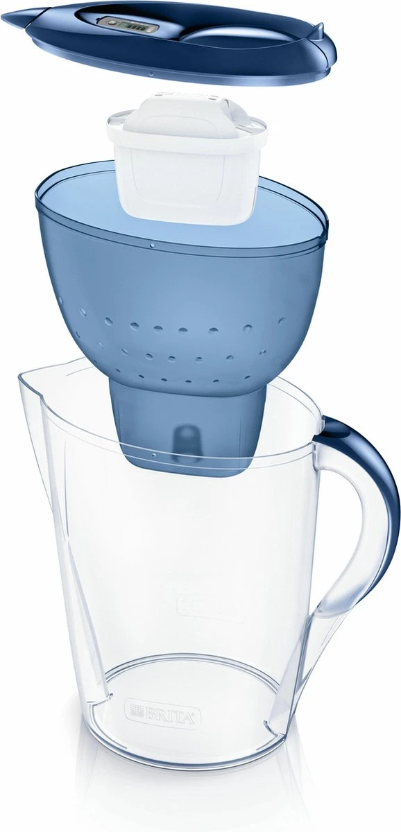 BRITA - Waterfilterkan Marella XL - Blauw - 3,5L 3 BRITA - Waterfilterkan Marella XL - Blauw - 3,5L - Afbeelding 3