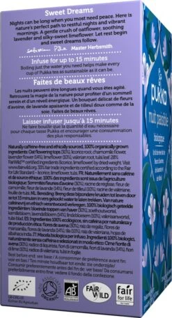 Pukka Night Time Thee, Met Haver, Kamille En Lavendel - 4 X 20 Zakjes - GB-BIO-05 -Thee Promotie Winkel 648x1200 3