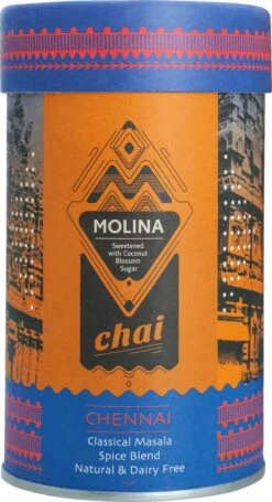 Molina Chennai Vegan Chai 300 Gram - Thee Extract - 30 Koppen Per 300 Gram 11 Molina Chennai Vegan Chai 300 Gram - Thee Extract - 30 Koppen Per 300 Gram -Thee Promotie Winkel 652x1200 2