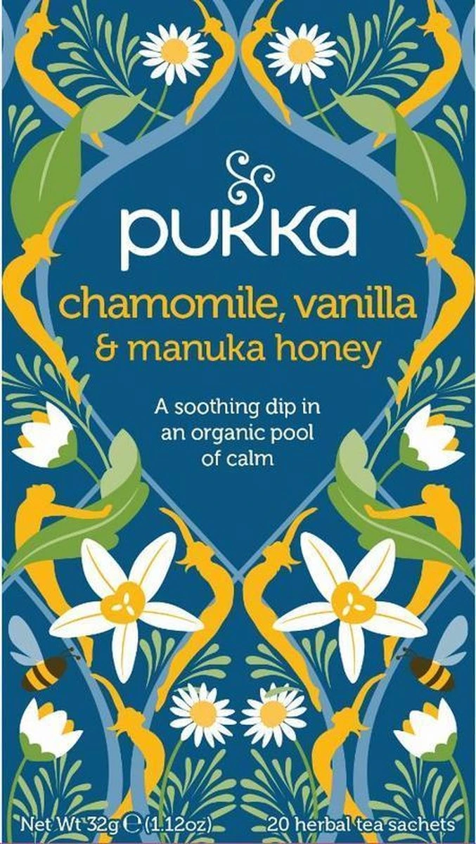 Pukka Chamomile Vanille & Manuka Honing Thee 8 Pukka Chamomile Vanille & Manuka Honing Thee - Afbeelding 8