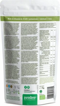 Purasana Matcha Classic Raw Powder 75 Gram 8 Purasana Matcha Classic Raw Powder 75 Gram -Thee Promotie Winkel 684x1200 1