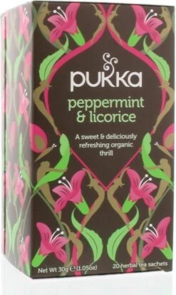 Pukka Thee Peppermint Licorice -Thee Promotie Winkel 716x1200 1