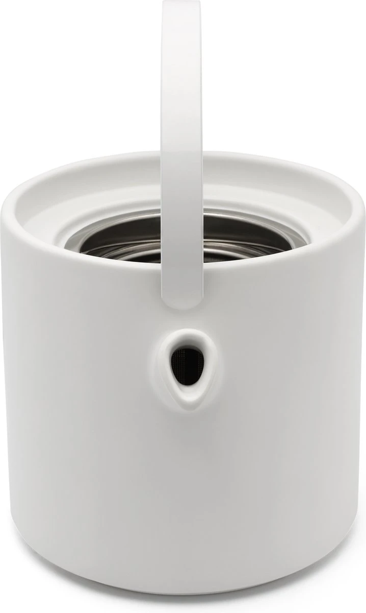 Bredemeijer - Theeset Umea Theepot 1.2L Met Theelichtwarmer - Mat Wit 7 Bredemeijer - Theeset Umea Theepot 1.2L Met Theelichtwarmer - Mat Wit - Afbeelding 7