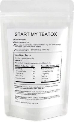 TeaTox™ 28 Dagen Afvallen Detox - Thee - Detox + E-book 30 Recepten -Thee Promotie Winkel 728x1200 1