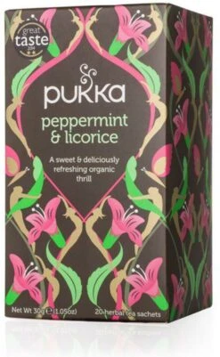 Pukka Thee Peppermint Licorice -Thee Promotie Winkel 739x1200