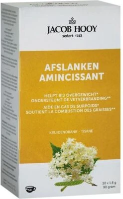 Jacob Hooy Slank Theezakjes 50 Stuks -Thee Promotie Winkel 740x1200