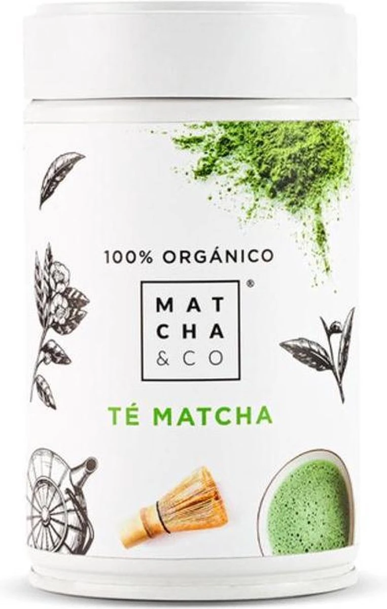 Matcha & Co - Ceremoniële Matcha Thee Uit Japan - Matcha Poeder - Matcha Thee - 100% Organisch Gecertificeerd - 80gram 4 Matcha & Co - Ceremoniële Matcha Thee Uit Japan - Matcha Poeder - Matcha Thee - 100% Organisch Gecertificeerd - 80gram - Afbeelding 4