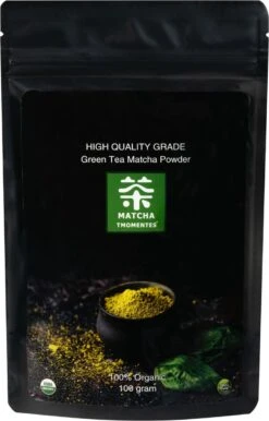 TMomentes® High Quality Culinary MATCHA Thee - Matcha Poeder - Matcha Thee - 100% Organisch Gecertificeerd - 100 Gram -Thee Promotie Winkel 767x1200