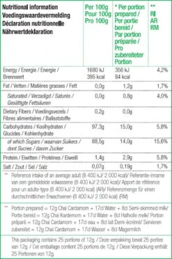 CHALO Cardamom Chai Latte - Indische Vegan Chai - Zwarte Assam Thee - 25 Porties/ 300GR -Thee Promotie Winkel 796x1200 1