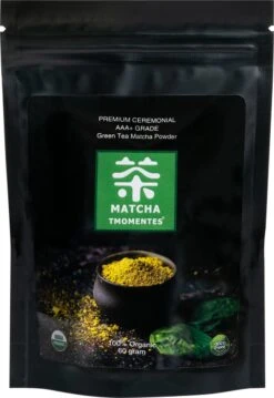 TMomentes® PREMIUM CEREMONIAL MATCHA Thee - Matcha Poeder - Ceremoniële Matcha Thee - 100% Organisch Gecertificeerd - 60 Gram - AAA+ Gradering -Thee Promotie Winkel 825x1200 1