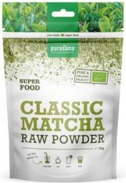 Purasana Matcha Classic Raw Powder 75 Gram 12 Purasana Matcha Classic Raw Powder 75 Gram -Thee Promotie Winkel 830x1200