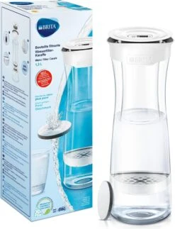 BRITA - Fill&Serve Waterfilterkaraf - 1,3L - Wit Grafiet - Inclusief 1 MicroDisc Waterfilter -Thee Promotie Winkel 918x1200 1