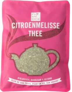 Into The Cycle Kruidenthee - Citroenmelisse Thee Biologisch - Losse Thee - 50 Gram Zak