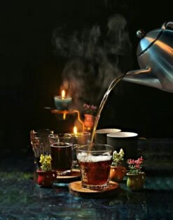 Vaja Valerie - Theepot Met Filter - Dubbelwandig - RVS - 1.2L -Thee Promotie Winkel 940x1200