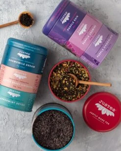 Mixverpakking-Justea-Kruidenthee-Biologisch-Losse Thee-Yoga -Thee Promotie Winkel 960x1200 3