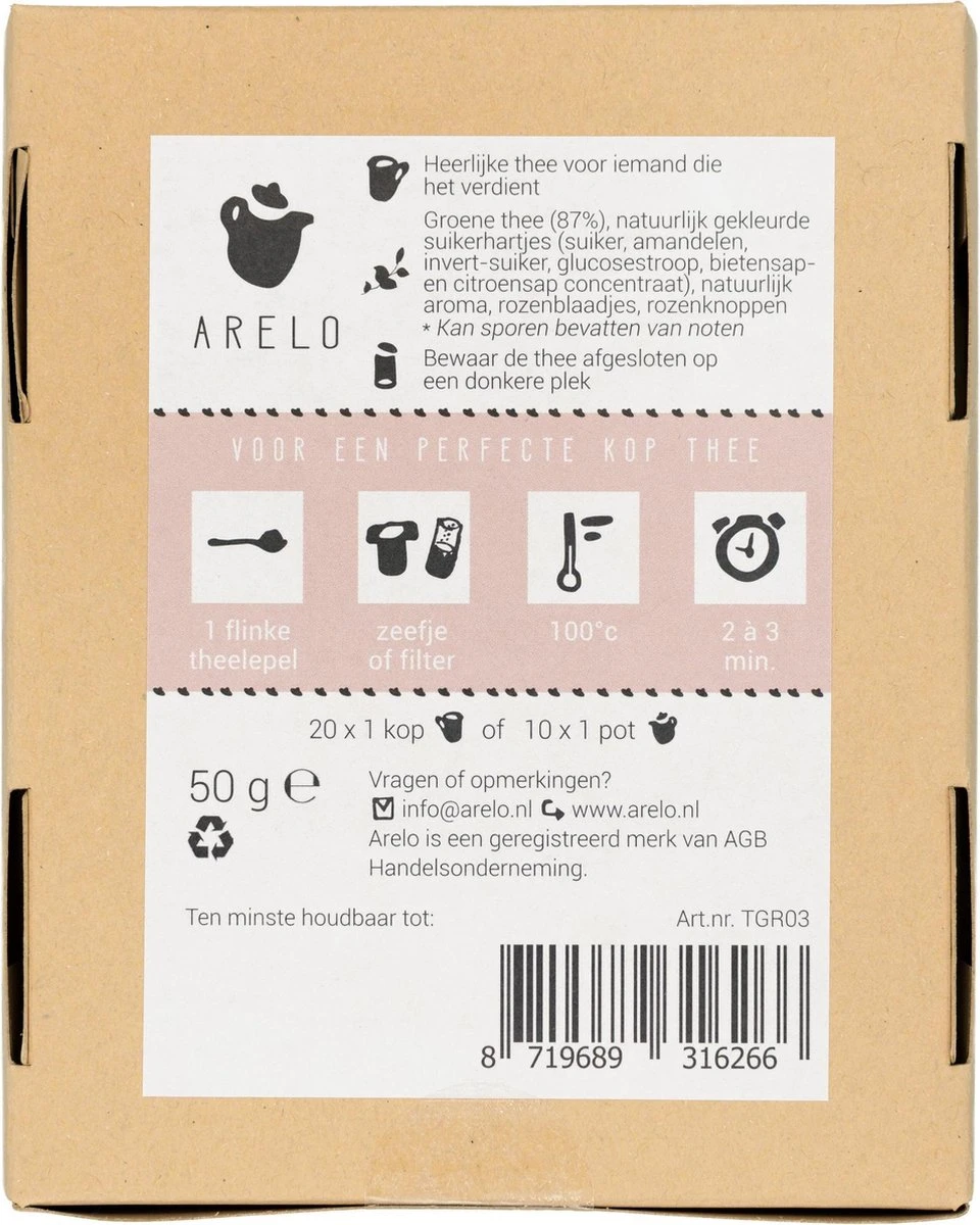 Losse Thee - Pakket - Cadeau - Bedankt 5 Losse Thee - Pakket - Cadeau - Bedankt - Afbeelding 5