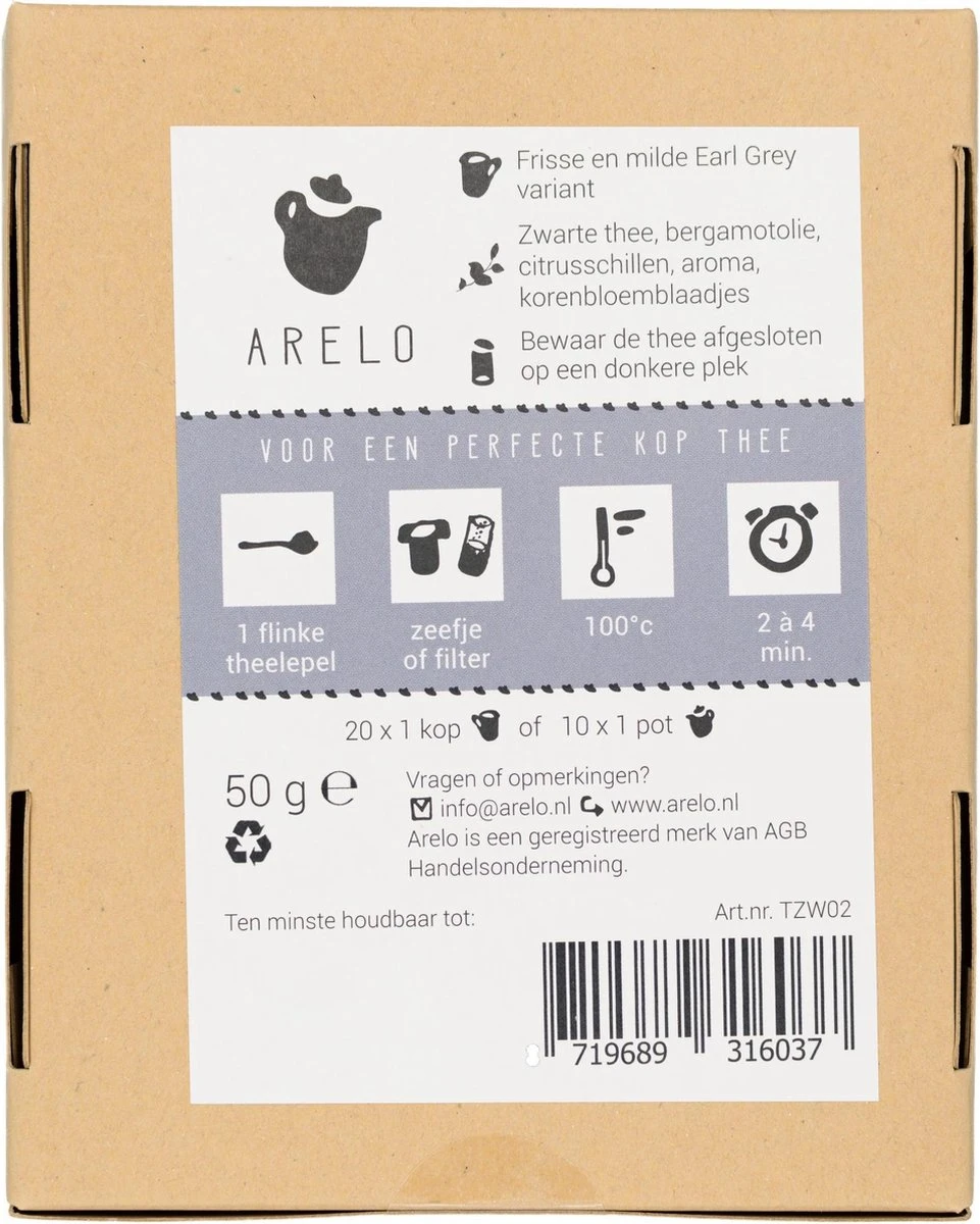 Losse Thee - Pakket - Cadeau - Bedankt 2 Losse Thee - Pakket - Cadeau - Bedankt - Afbeelding 2