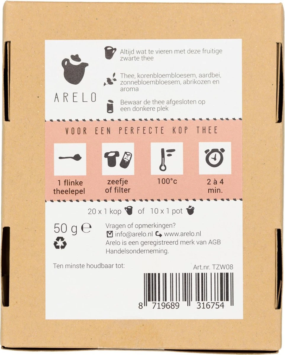 Losse Thee - Pakket - Cadeau - Gefeliciteerd - Felicitatie 5 Losse Thee - Pakket - Cadeau - Gefeliciteerd - Felicitatie - Afbeelding 5